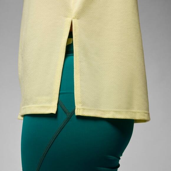 NWT JORDAN Sport Women's Diamond Tank Top Size Medium Citron Tint / Black - Picture 3 of 7